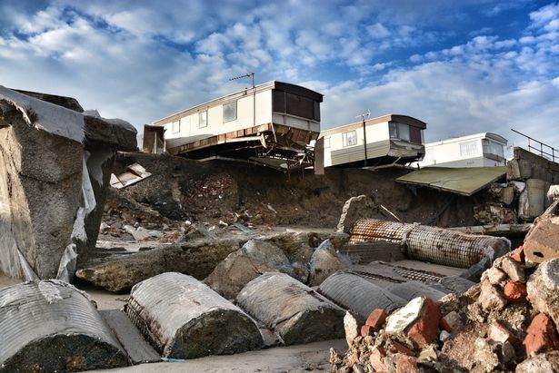 Ulrome after the 2013 storm surge Hull Daily Mail